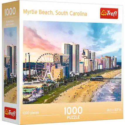 Myrtle Beach, South Carolina
1000 pieces
1000 PUZZLE
26.9 x 18.9 in
Trefl