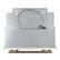 Alt View 6. Forno Appliances - Vomero 30" 5 Cu. Ft. Built-In Electric Convection Single Wall Oven - White.