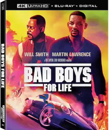 Front. Bad Boys for Life - 4K Blu-Ray.