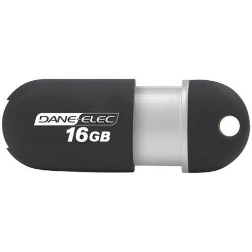 Front Standard. Dane-Elec - 16 GB USB 2.0 Flash Drive.
