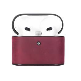 Kitcheniva - Leather Case For Apple AirPods 3 - Purple