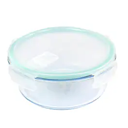 Martha Stewart - 32 Ounce Glass Container with Lid - Clear