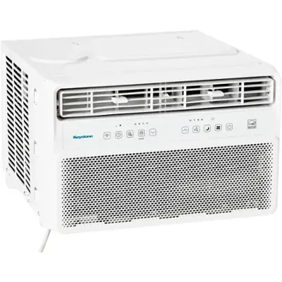 Keystone - 8,000 BTU Window Mounted Inverter Air Conditioner - White