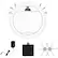 Alt View 11. KOBOT - RV218 Robot Vacuum - White.