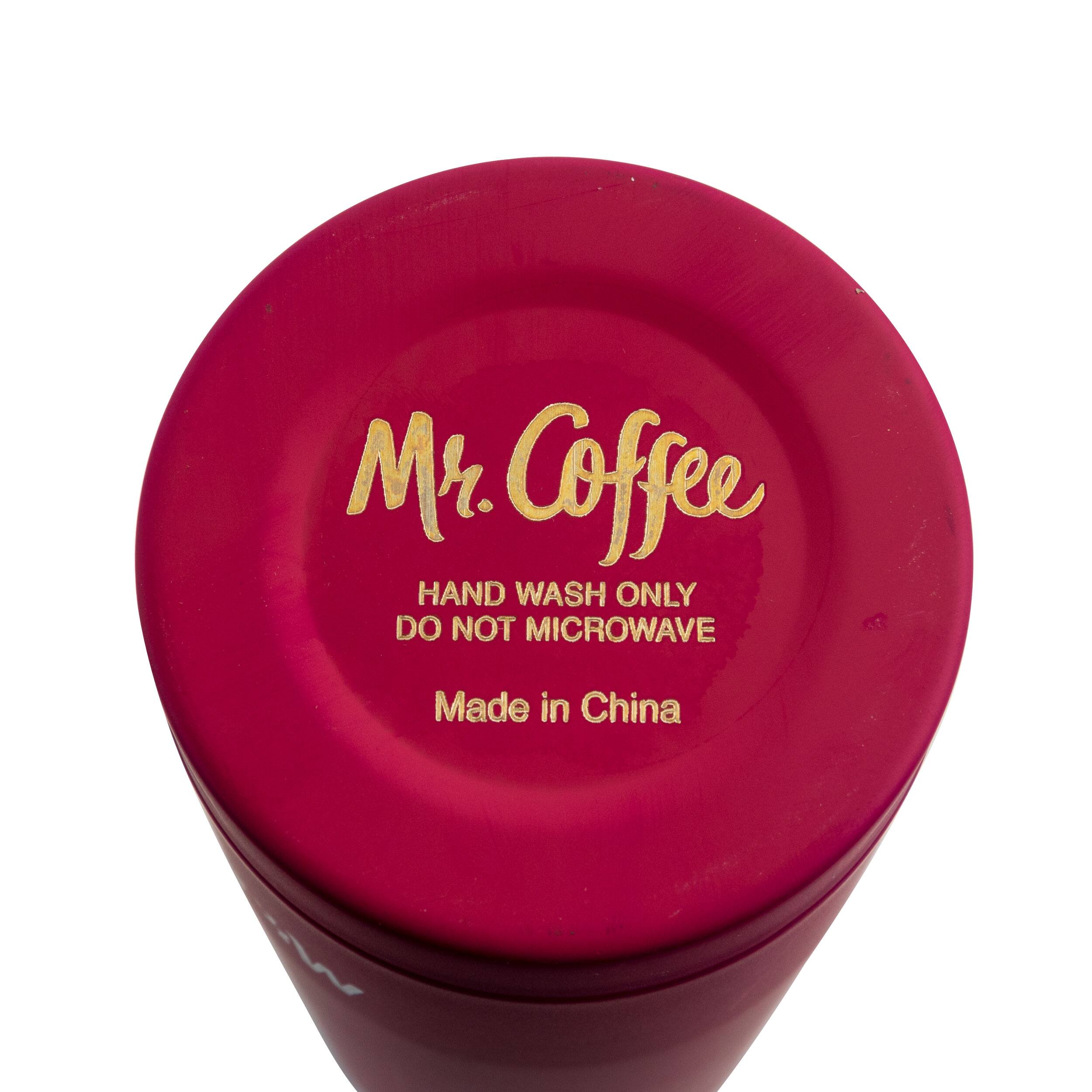 Mr. Coffee HAND WASH ONLY DO NOT MICROWAVE Made in China