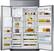 Alt View 1. Samsung - 26.5 Cu. Ft. Side-by-Side Counter-Depth Refrigerator with Apps - Stainless Steel.
