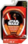 Front Zoom. KIDdesigns - Star Wars Episode VII Youth Over-the-Ear Headphones - Blue/White/Pink.