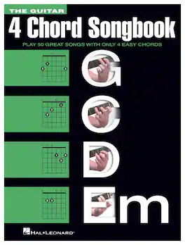 Hal Leonard - The Guitar Four-Chord Songbook G-C-D-Em Compilation - Multi