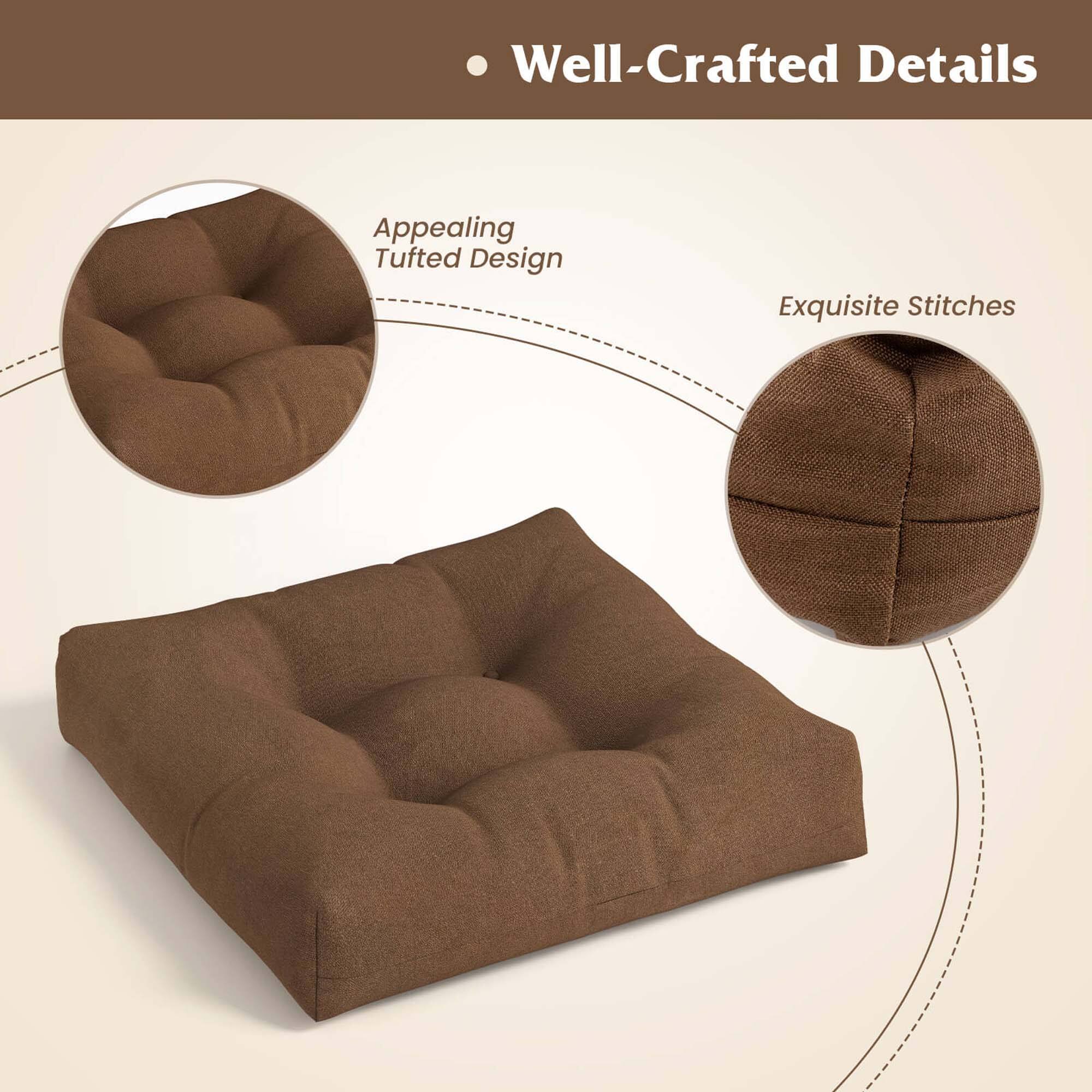 - Well-Crafted Details
  - Appealing Tufted Design
  - Exquisite Stitches