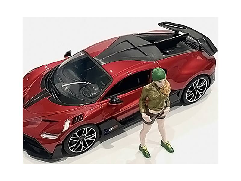Alt View 1. American Diorama - "Girls Night Out" Kate Figurine for 1/18 Scale Models by American Diorama.