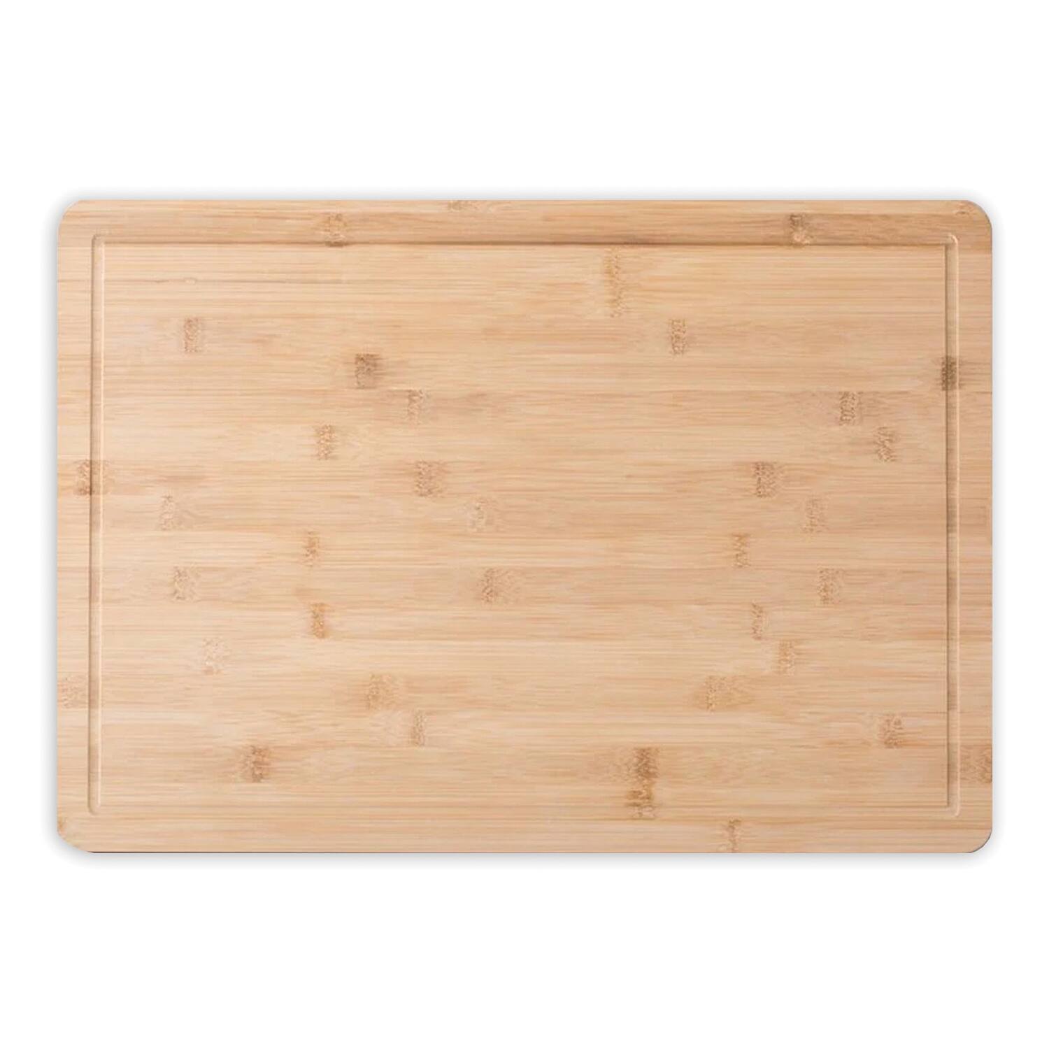 Front. Better Houseware - Better Houseware 339/14 Bamboo Cutting Board With Well - beige.