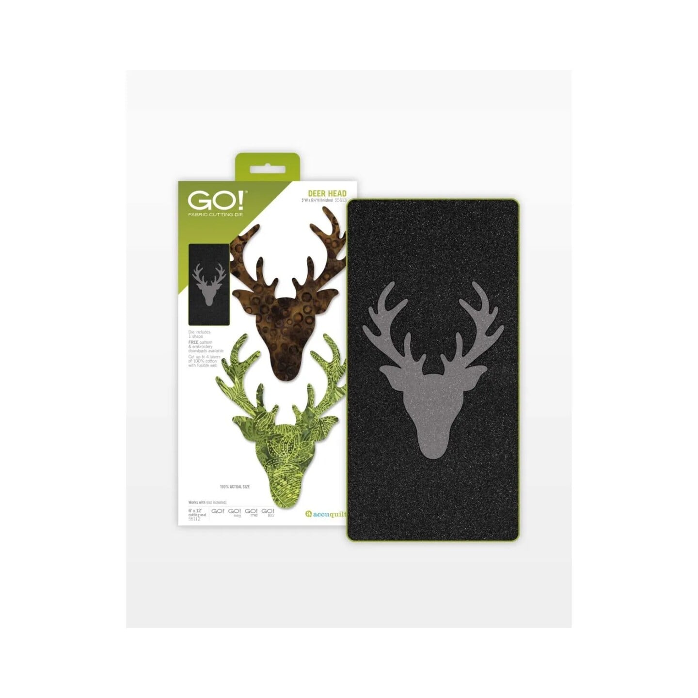AccuQuilt - GO! Deer Head Die - Multicolor