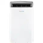 Front. Keystone - 14,000 BTU ASHRAE/12,000 BTU DOE Portable Inverter Air Conditioner with Remote Control - White.