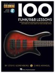 Front Zoom. Hal Leonard - 100 Funk/R&B Lessons Instructional Book - Multi.