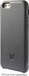 Modal - Case for Apple® iPhone® 6 and 6s - Black/Gray - Larger Front