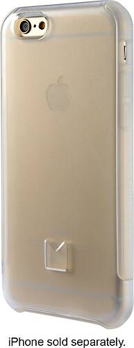 Modal - Case for Apple® iPhone® 6 and 6s - Clear - Larger Front