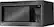 Angle. LG - 2.0 Cu. Ft. Mid-Size Microwave - Black stainless steel.