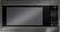 Front. LG - 2.0 Cu. Ft. Mid-Size Microwave - Black stainless steel.