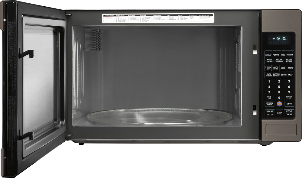 Best Buy: LG 2.0 Cu. Ft. Mid-Size Microwave Black stainless steel