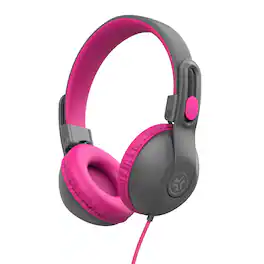 JLab - JBUDDIES STUDIO 2 WIRED KIDS HEADPHONES - BLACK/PINK