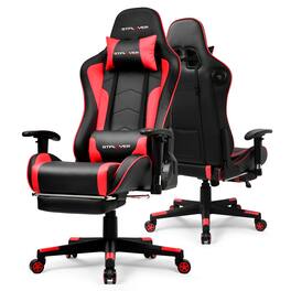 GTPlayer - Music Video Gaming Chair with Speaker Office Computer Chairs - Red