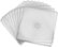 Alt View Zoom 1. Dynex™ - Slim CD/DVD Cases (10-Pack) - Clear.