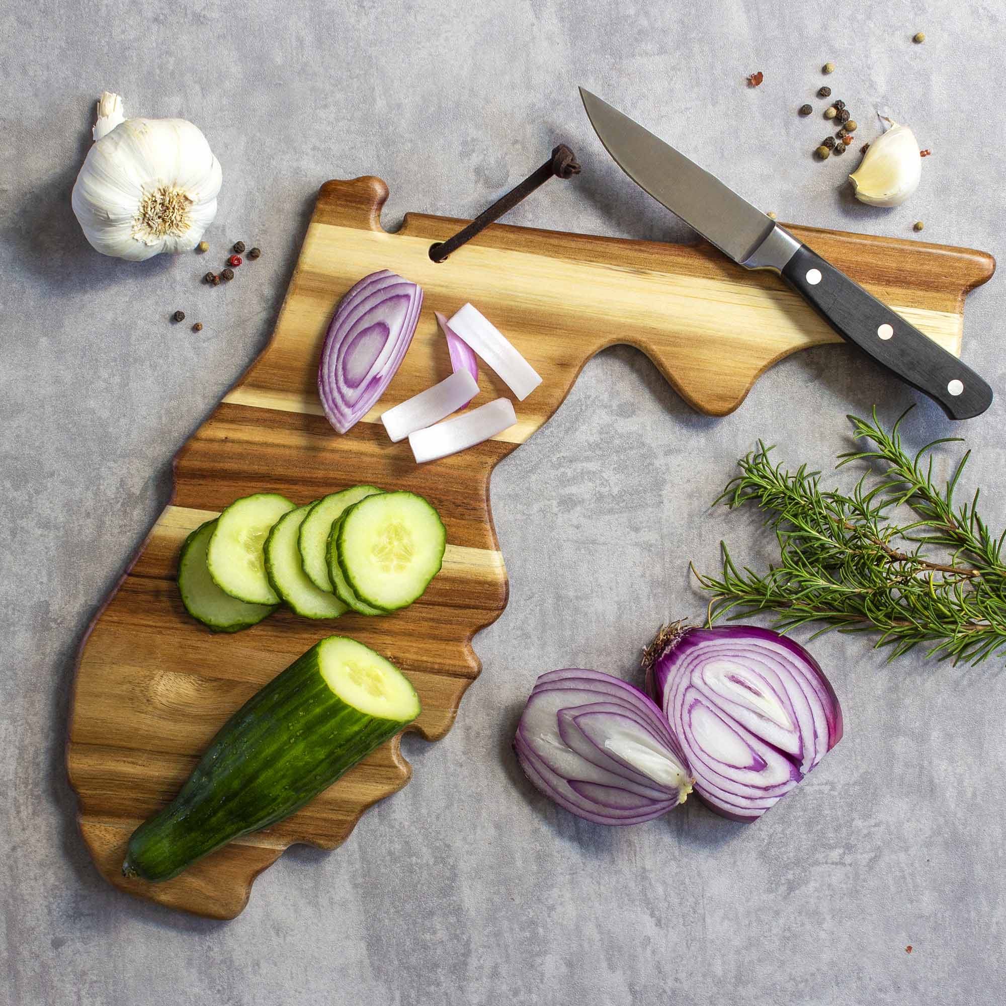Back. Rock & Branch - Origins Series Florida Cutting Board.