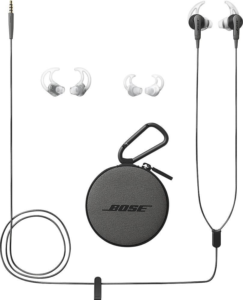 Bose SoundSport® In-Ear Headphones Charcoal SoundSport IE HP BLK - Best Buy