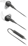 Front. Bose - SoundSport In-Ear Headphones (iOS) - Charcoal.