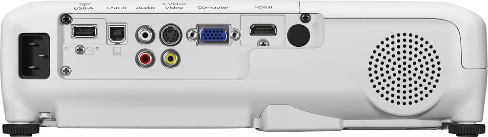 Back. Epson - Home Cinema 740HD 720p 3LCD Projector.