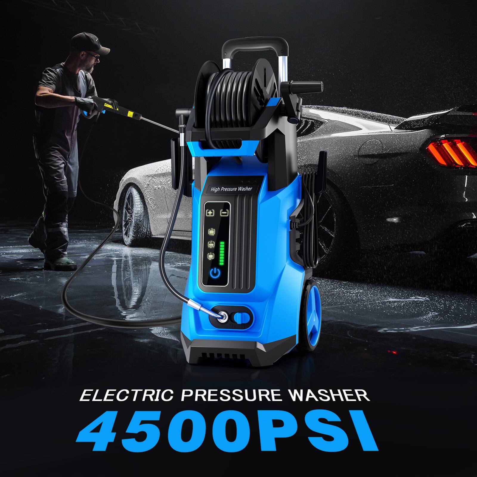High Pressure Washer ELECTRIC PRESSURE WASHER 4500PSI