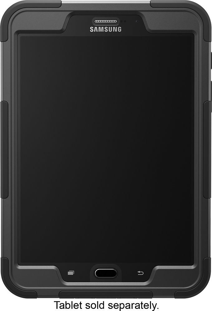 Snikken Mechanisch statisch Griffin Survivor Slim Case for Samsung Galaxy Tab S2 9.7 Black GB42006 -  Best Buy