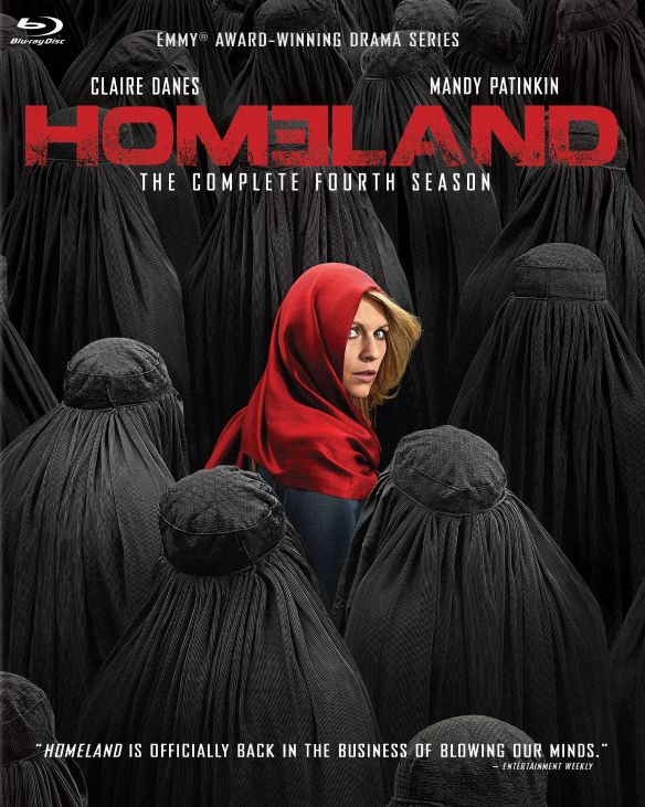  Homeland: The Complete Fourth Season [Blu-ray] [3 Discs]