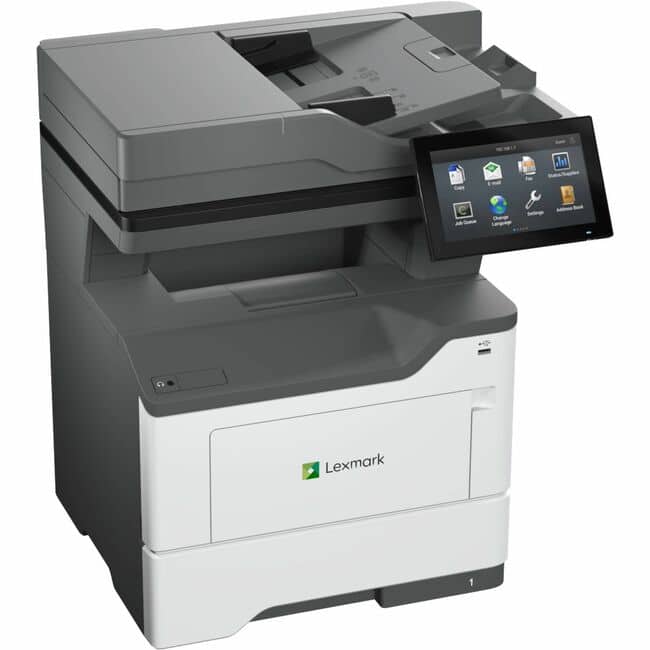 Lexmark - MX632adwe Laser Multifunction Printer - TAA Compliant - 50 ppm Mono Print - For Plain Paper Print - Monochrome