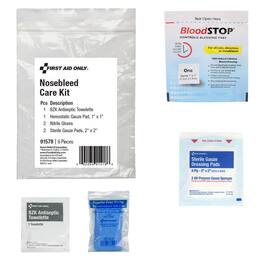 First Aid Only - Nosebleed Care Kit - Clear