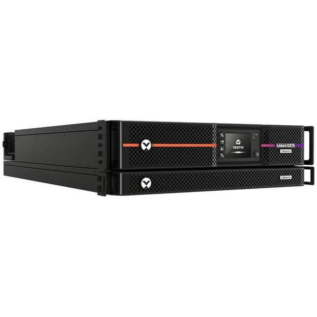 Vertiv - Liebert GXT5 Lithium-Ion Online UPS 5000VA/5000W 120V/208V Rack/Tower UPS - Single-phase UPS | 1.0 Output Power - Unknown