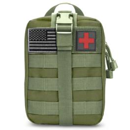 XGear Tactical - Small Tactical First Aid Bag IFAK Pouch - Army Green