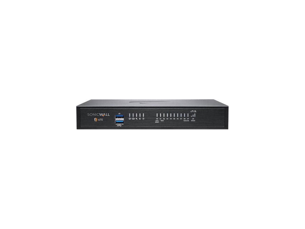 SonicWall - TZ670 (Gen 7), Appliance only | 02-SSC-2837