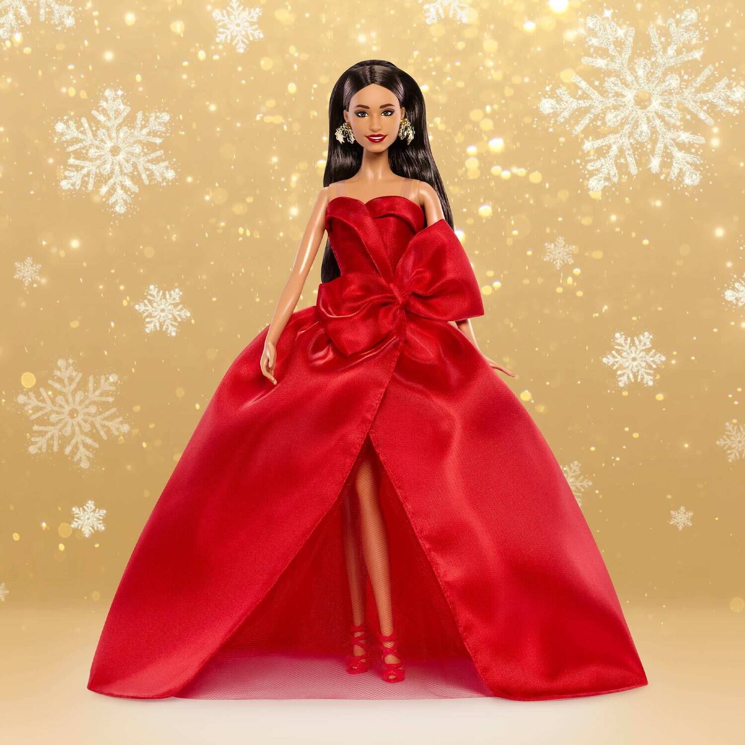Alt View 1. Mattel - Barbie Signature 2026 Holiday Barbie, Latina   - COLLECTIBLES - Multicolor.