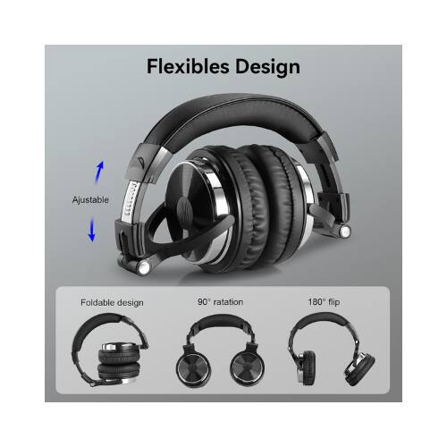 Flexibles Design  
Adjustable  
Foldable design  
90° rotation  
180° flip