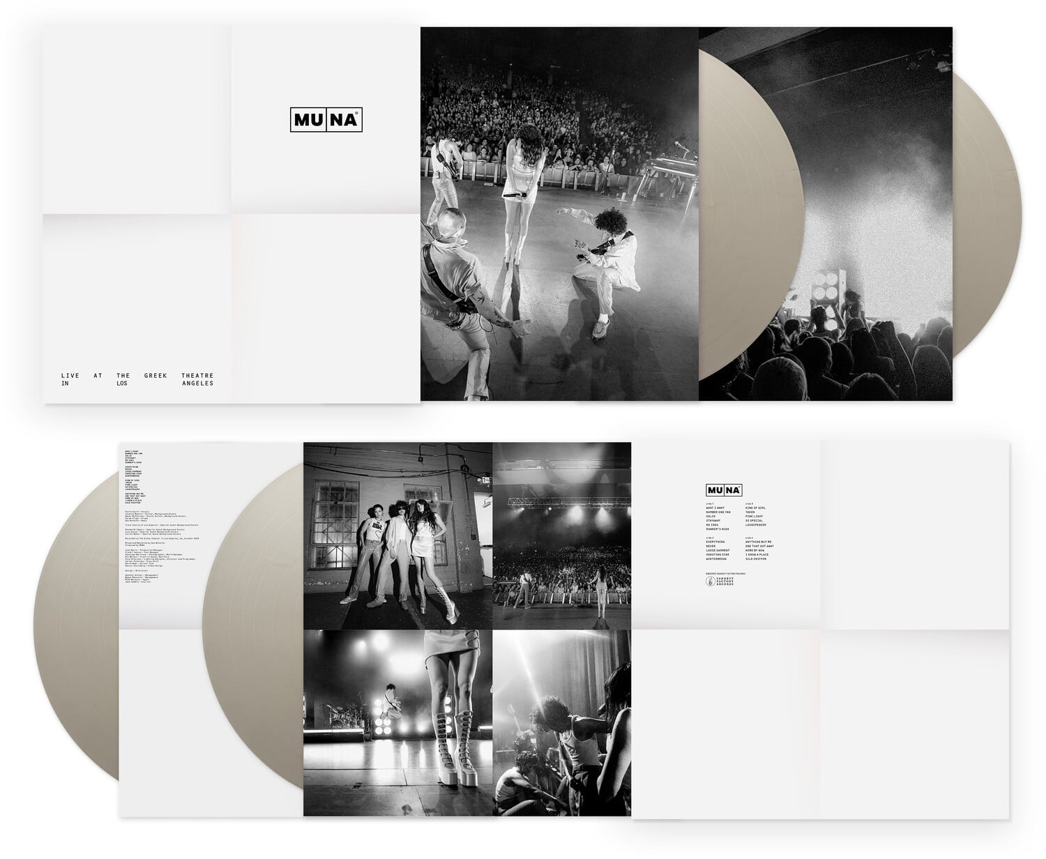 Muna - Live at the Greek Theatre in Los Angeles - Silver  - VINYL LP