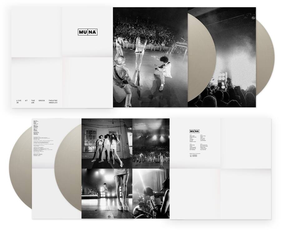 Mu Na Muna Live at the Greek Theatre in Los Angeles Silver VINYL LP - Best Buy