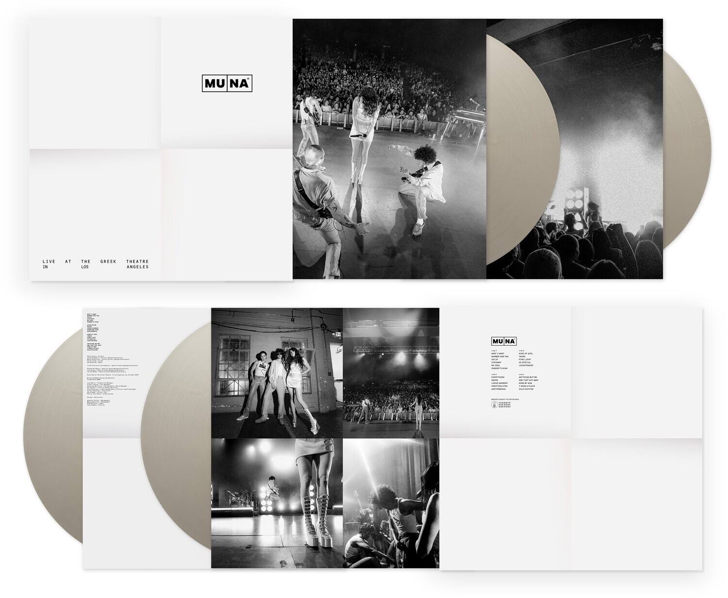 Muna Live at the Greek Theatre in Los Angeles Silver VINYL LP - Best Buy