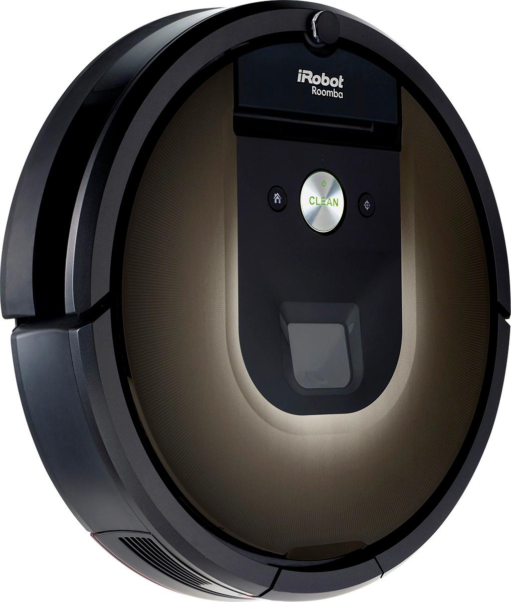 forsvinde mover Dem Best Buy: iRobot Roomba 980 App-Controlled Self-Charging Robot Vacuum Black  R980020