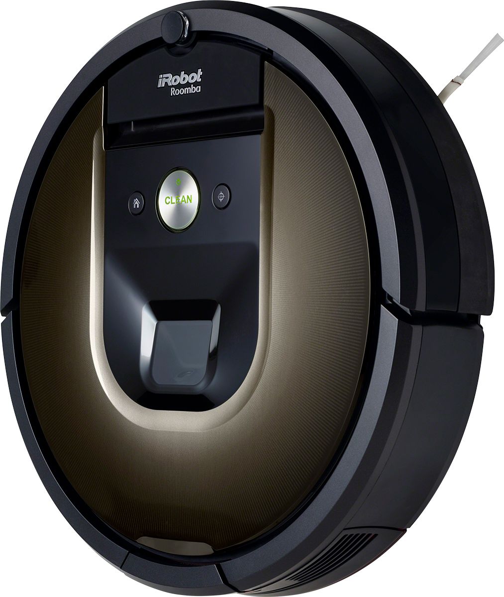 garn modul motor Best Buy: iRobot Roomba 980 App-Controlled Self-Charging Robot Vacuum Black  R980020