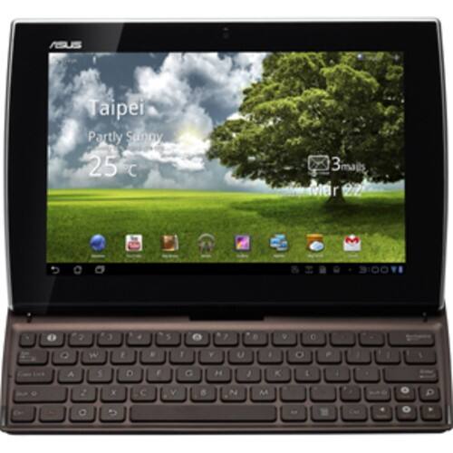 Front Standard. Asus - Eee Pad 32 GB Tablet - 10.1" - NVIDIA Tegra 2 1 GHz - Mocha.