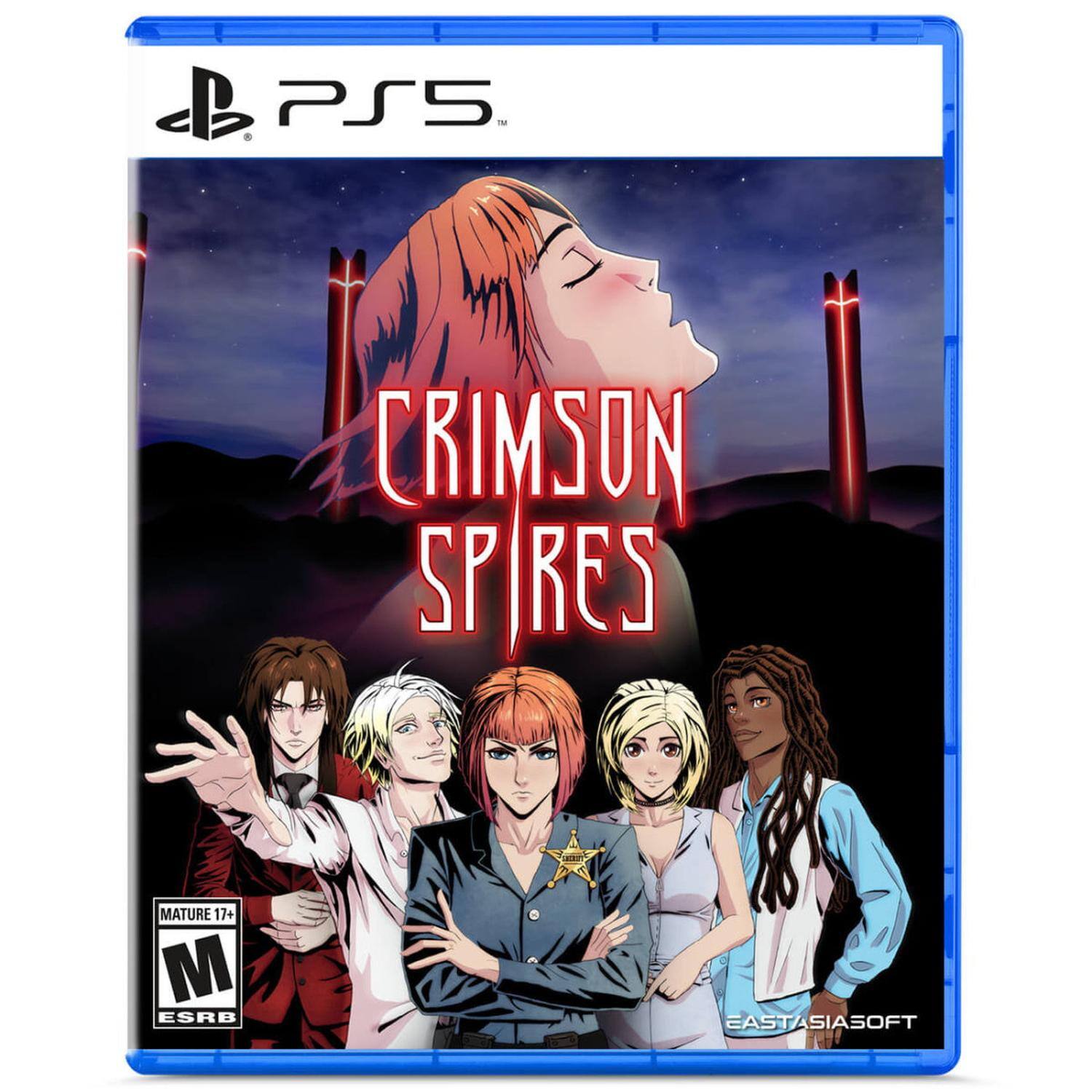 PS5 - CRIMSON SPRES  
MATURE 17+ M ESRB  
EASTASIA SOFT