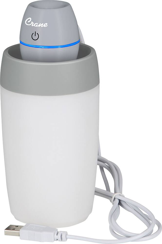 Questions And Answers: Travel Ultrasonic Cool Mist Humidifier Gray Ee 