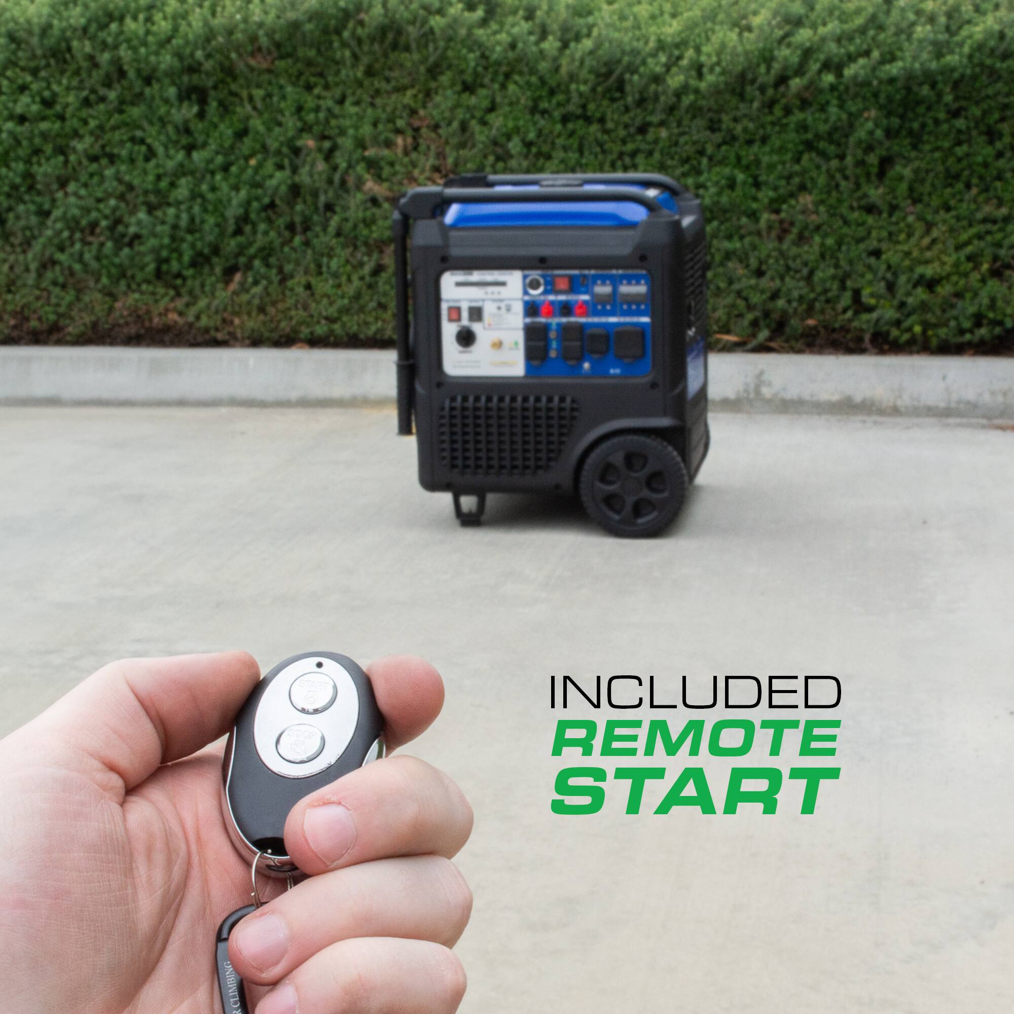INCLUDED REMOTE START