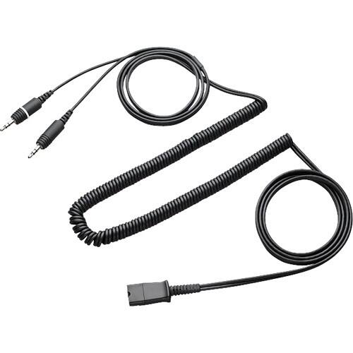 Front Standard. Plantronics - Headsets to PC Sound Cards Adapter Cable Assembly.